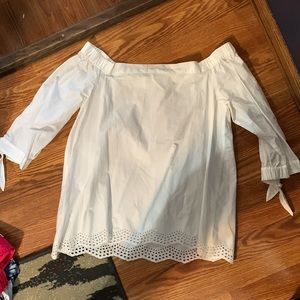 LOFT off the shoulder shirt